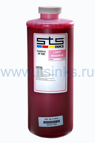 Пигментные чернила STS для HP Light Magenta 1000 мл