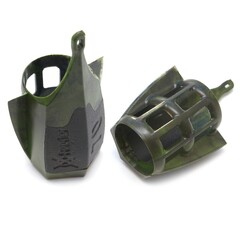 Груз-кормушка пл. X-FEEDER PL CAMO MIX M 050 г (40 мл, цвет камо, сетка с крыльями)