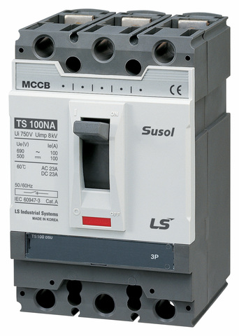 Автоматический выключатель TS100N FMU100 100A 4P4D L EXP