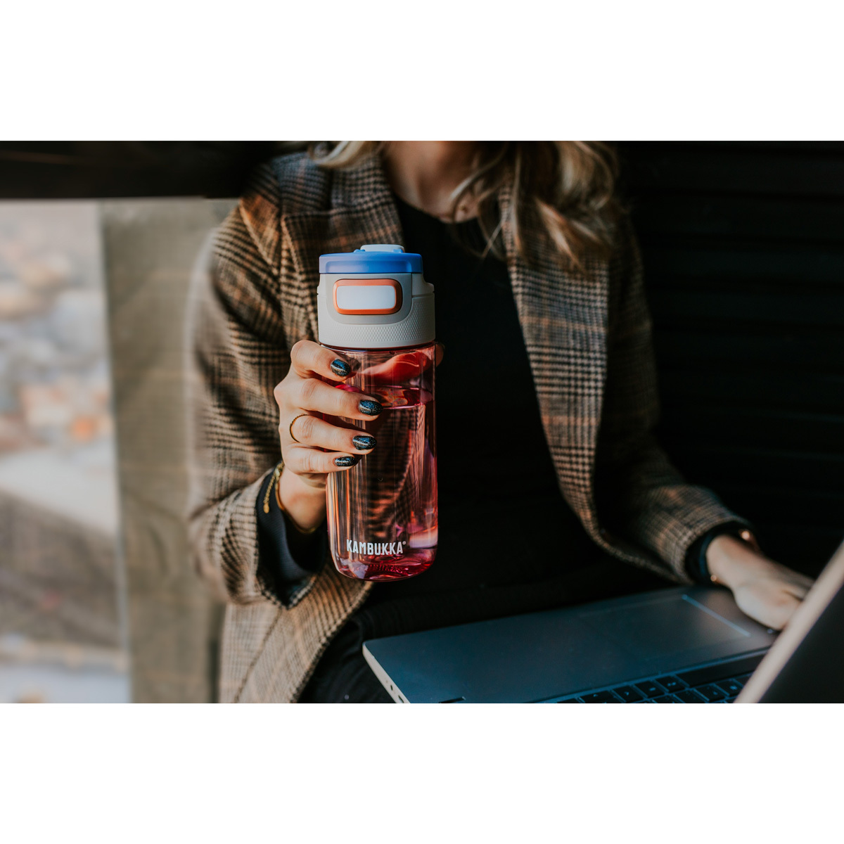 Бутылка для воды Kambukka Elton (500 мл), Розовый, арт. 11-03027 - фото 5