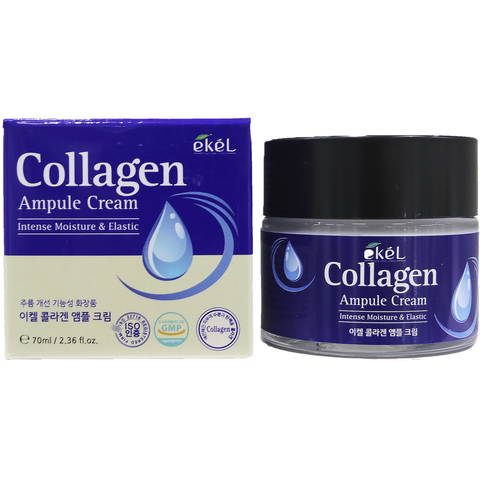 Ekel Collagen ampule cream Крем ампульный для лица с коллагеном