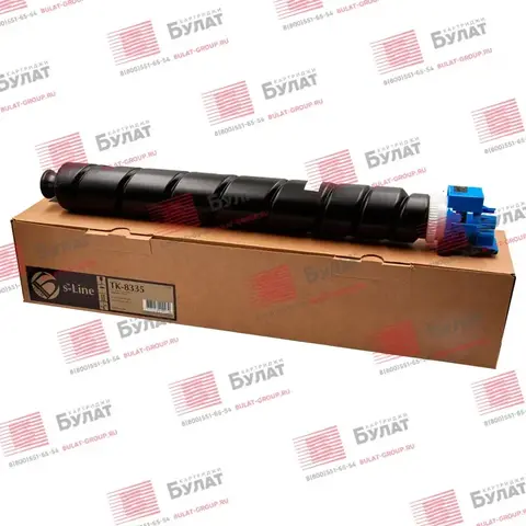 Тонер-картридж БУЛАТ s-Line TK-8335C для Kyocera TASKalfa 3252ci (Голубой, 15000 стр.)