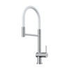 Omoikiri 4994450 Смеситель Kanto-2 Plus-SB-BN-WH латунь/нержавеющая сталь/белый