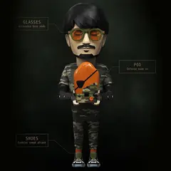 Фигурка Mighty Jaxx Game Designer Hideo Kojima (Boss Edition)