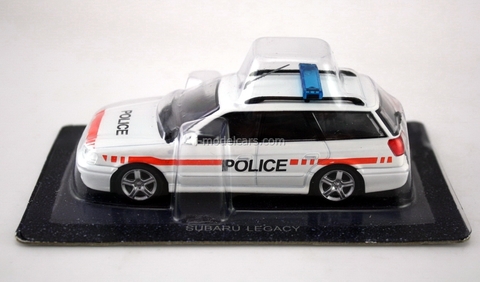 Subaru Legacy Police Switzerland 1:43 DeAgostini World's Police Car #58