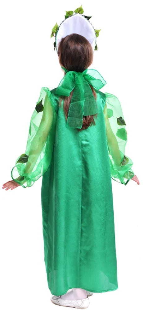 Карнавальный костюм Березы (аппликация)