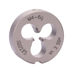 Плашка М 4,0х0,7 DINEN22568 HSSE-VA 6g 20х5мм (Стружколом) Bucovice(CzTool) 300040