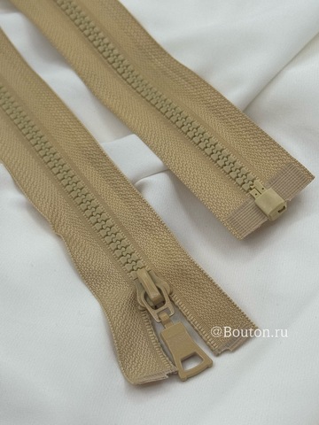 Молния тракторная бежевая (песочная)