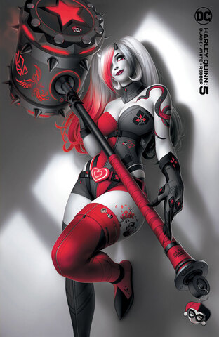 Harley Quinn Black White Redder #5 (Cover B)