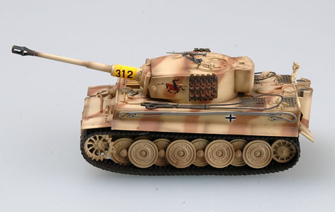 Модель Танк масштаб 1:72 Тигр 1 505-й танковый батальон Армия Германии