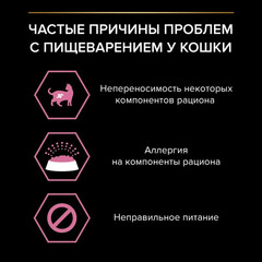 Pro Plan сухой корм для взрослых кошек с чувствительным пищеварением (индейка) 400г+200г