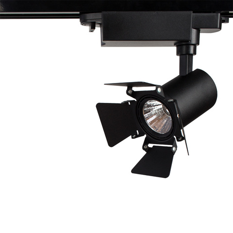 Трековый светильник Arte Lamp Falena A6709PL-1BK