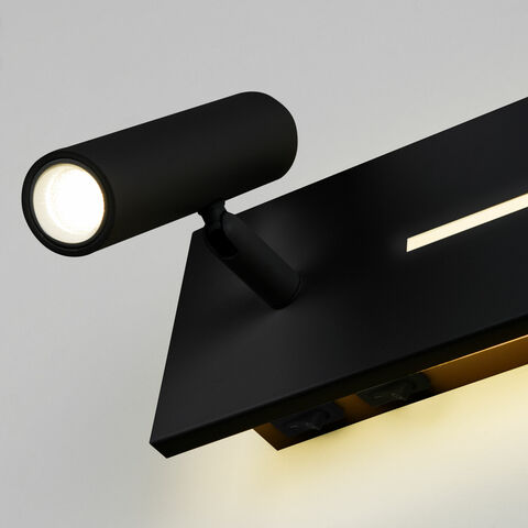 Настенный светодиодный светильник MRL LED 1117 Tuo LED черный