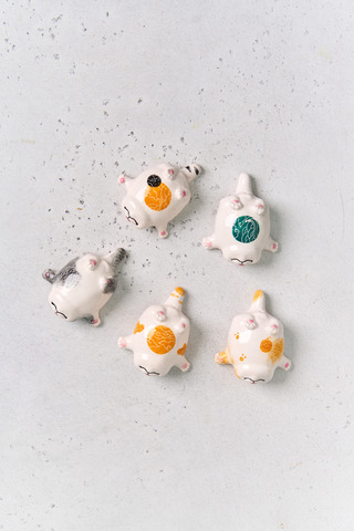 Интерьерная керамическая фигурка 