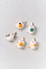 Интерьерная керамическая фигурка 