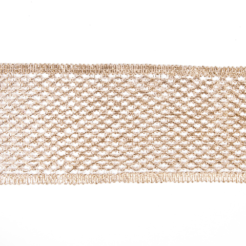 УПАКОВОЧНАЯ ДЕКОР ЛЕНТА METALLIC LACE TIF GLD