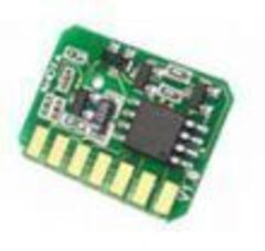 Чип OKI C801N, C821N, C821N, C821DN для голубого тонер-картриджа - Cyan chip. Ресурс 7300 страниц
