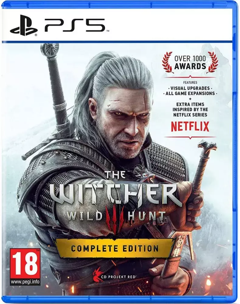 Купите диск с игрой The Witcher 3: Wild Hunt (Ведьмак 3: Дикая охота) -  Complete Edition (PS5, полностью на русском языке)