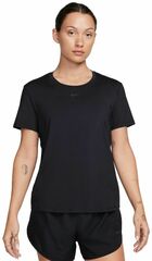 Женская теннисная футболка Nike Dri-Fit One Classic Top - black/black
