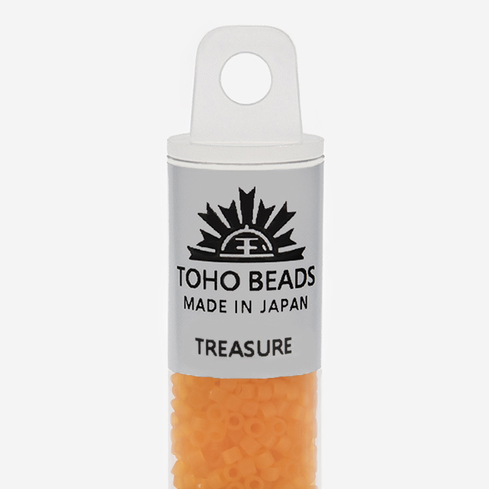 Японский бисер TOHO Treasure (№10F), прозрачный матовый
