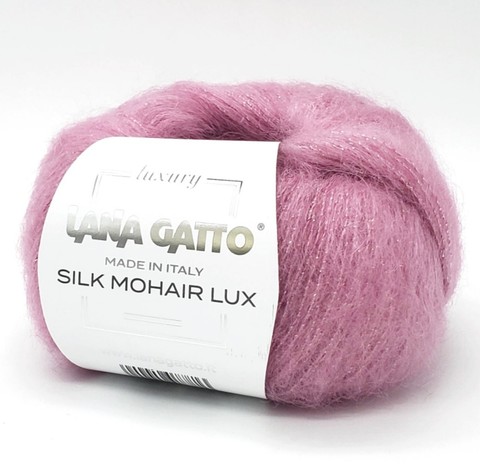 LANA GATTO SILK MOHAIR LUX (78% Мохер SuperKid, 14% Шёлк, 4% Полиэстер, 4% Полиамид, 25гр/210м)