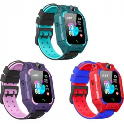 Детские смарт-часы с телефоном Smart Baby Watch Z6 фиолетовые