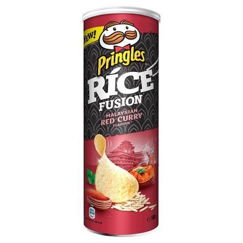 Чипсы Pringles Rice fusion Malaysian red curry 160 гр