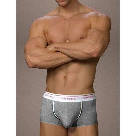 Мужские трусы боксеры серые Calvin Klein Health Boxer Grey