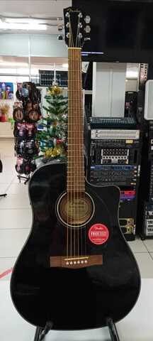 FENDER CD-60SCE Dread Black WN