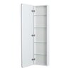 BelBagno SPC-MAR-450/1600-1A-LED-TCH Зеркальный шкаф с одной распашной дверью, с четырьмя стеклянными полками, со встроенной подсветкой и сенсорным выключателем SPC-MAR-450/1600-1A-LED-TC