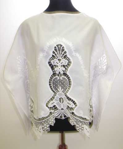 Туника-рубашка Eva B. Bitzer Laceweiss