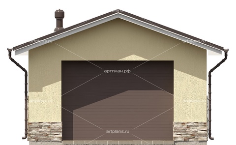 Проект удобного гаража на 1 машину