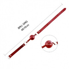 Кляп для рта Alive Discretion, красный