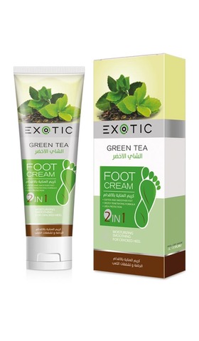 Exotic EX-04 Крем для ног  (K Green Tea)  100 ml
