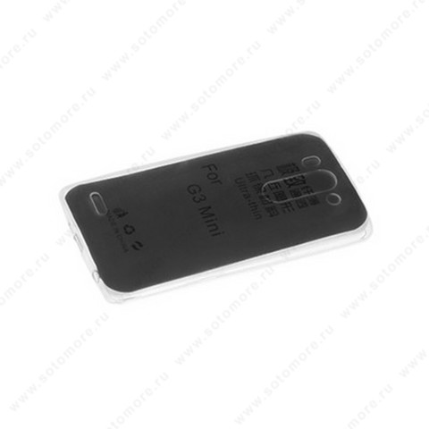 Накладка силиконовая для LG G3 mini прозрачная