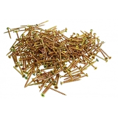 Саморезы по дереву КРЕП-КОМП ПРОФИ желтые, потайн. 3.5х50 мм  03550Fh ШТУКА