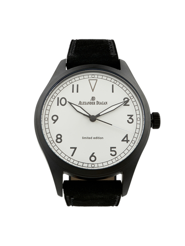 Часы кварцевые Earth Multi black and white