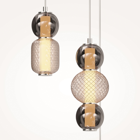 Подвесной светодиодный светильник Maytoni Drop MOD273PL-L33CH3K