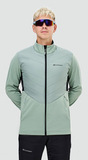 Премиальный костюм для лыж и зимнего бега Nordski Hybrid Pro 2.0 Ice Mint/Black мужской