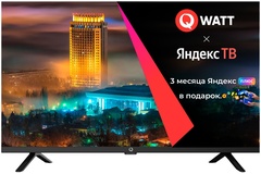 Телевизор Qwatt Q32YH-PB 81 см черный