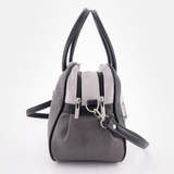 Сумка Саломея 325 мульти итальянский серо-черный