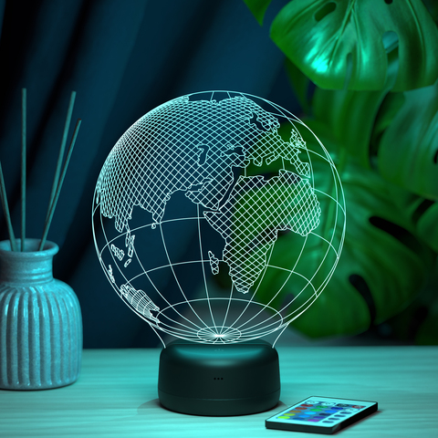 3Д-светильник 