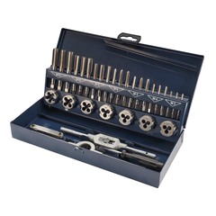 Набор метчиков и плашек M3 -M12 HSS-G 32пр H-Tools 245010HT
