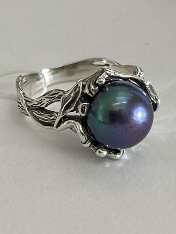 Флора (кольцо  из серебра)