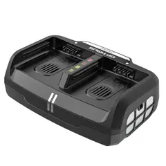 Ультрабыстрое зарядное устройство Greenworks 82V 16А CHD1300 на 2 слота