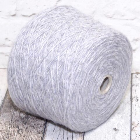 Меринос-шнурок SMOKY 240 серо-голубой меланж