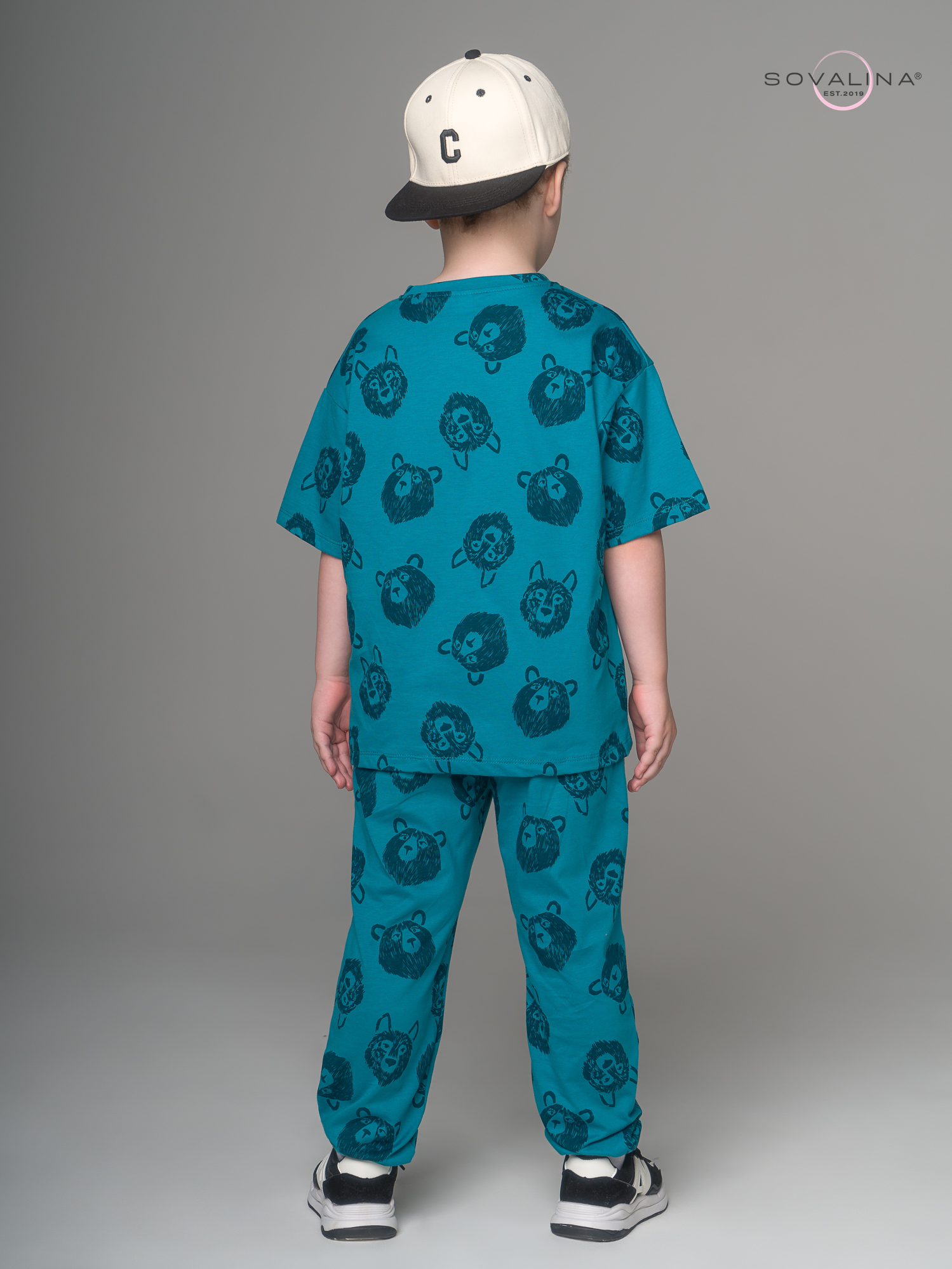 Костюм Daily men волки зеленый