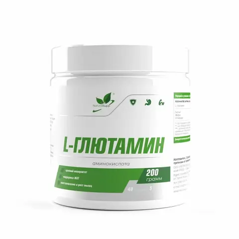 L - Глютамин Naturalsupp, 200 гр.