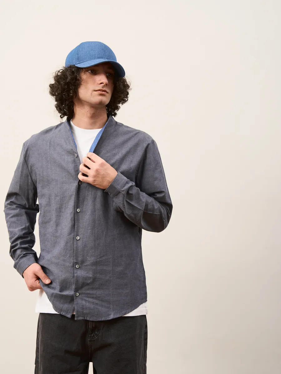 Кепка летняя джинсовая