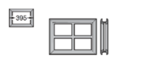 Внешняя рама остекления 425мм.